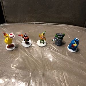 Sesame Street Birthday Cake Toppers